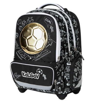 תיק גב אורטופדי X-Fix Soccer Ball שחור לבן