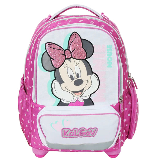 תיק גב אורטופדי X-Fix Minnie Mouse ורוד כהה