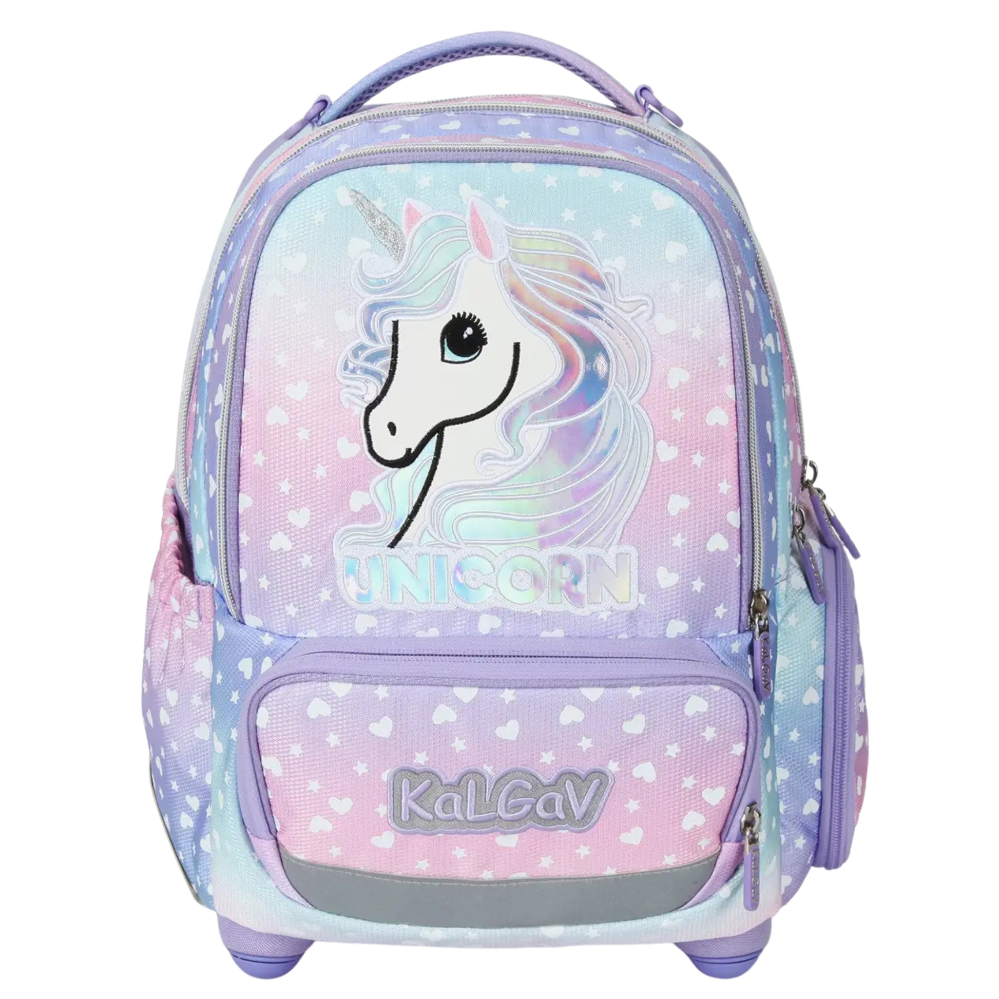 תיק גב אורטופדי Unicorn X-Fix לילך
