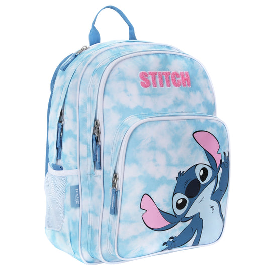 תיק גב Stitch תכלת מרובע