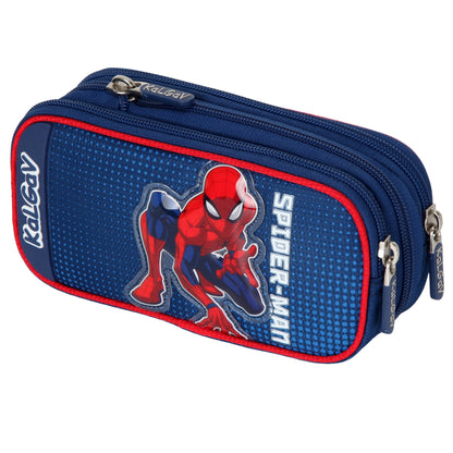 קלמר 2 תאים מתרחב Spiderman כחול כהה