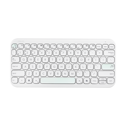 ASUS Marshmallow Keyboard KW100 – מקלדת אלחוטית דקה, צבעונית ושקטה