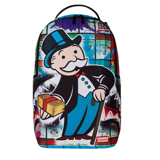 תיק גב Sprayground Monopoly Man Sprayed Board DLXR