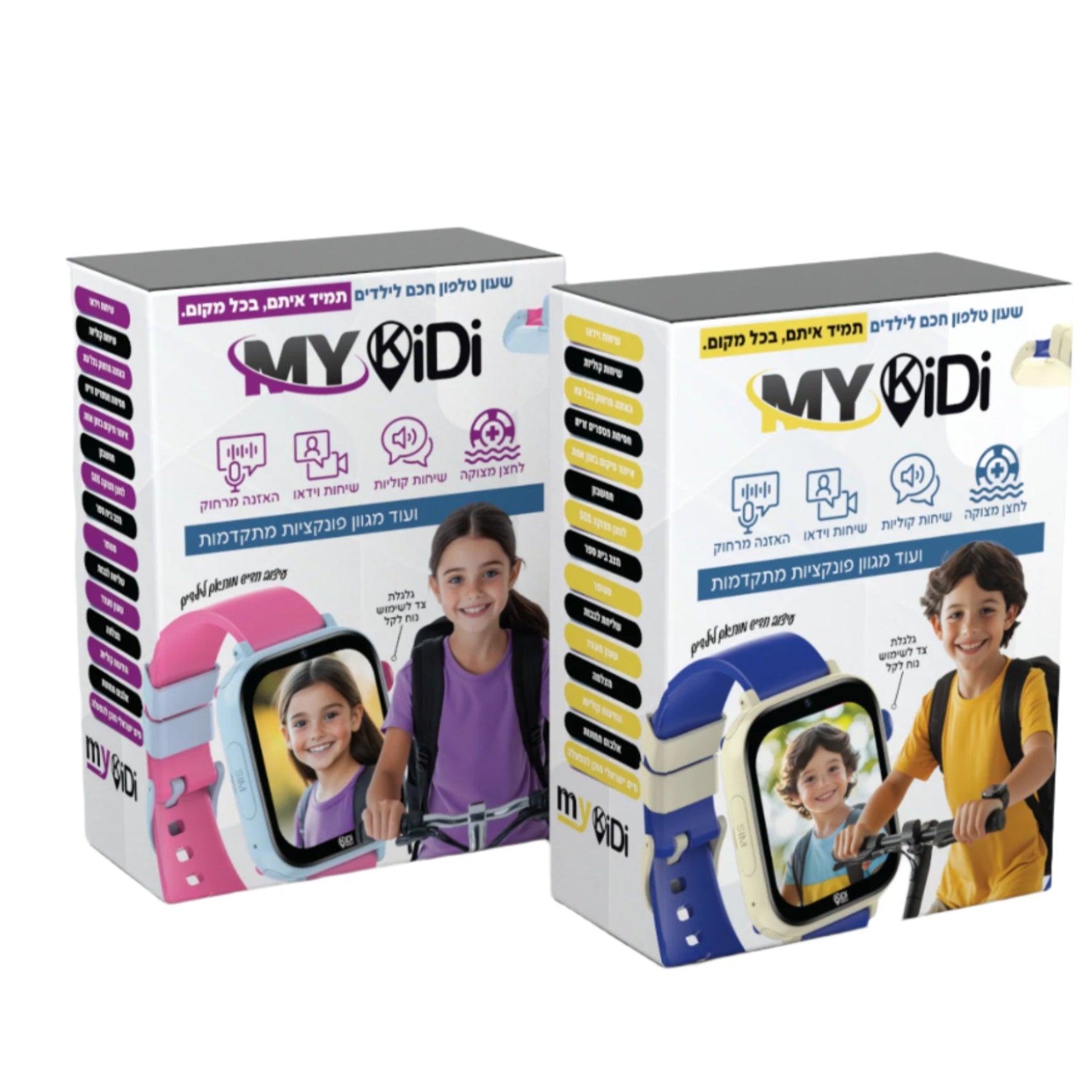 שעון חכם LBS 4G לילדים KidiWatch דגם MY KIDI