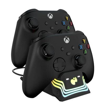 מטען וסוללות לבקר PDP Afterglow RGB Charger XBOX