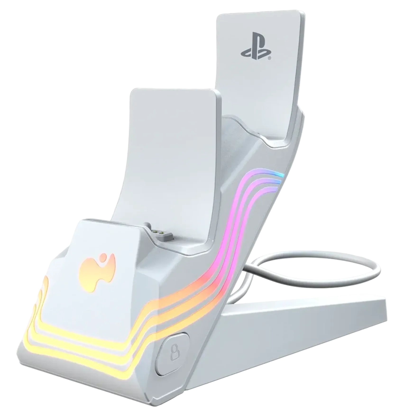 מטען וסוללות לבקר PDP Afterglow RGB Charger PS4/PS5