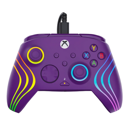 בקר חוטי לגיימינג Turtle Beach Afterglow Wave תאורת RGB תואם Xbox ו‑PC