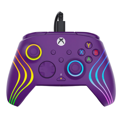 בקר חוטי לגיימינג Turtle Beach Afterglow Wave תאורת RGB תואם Xbox ו‑PC