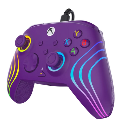 בקר חוטי לגיימינג Turtle Beach Afterglow Wave תאורת RGB תואם Xbox ו‑PC