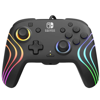 בקר חוטי PDP Afterglow RGB Controller Nintendo שחור