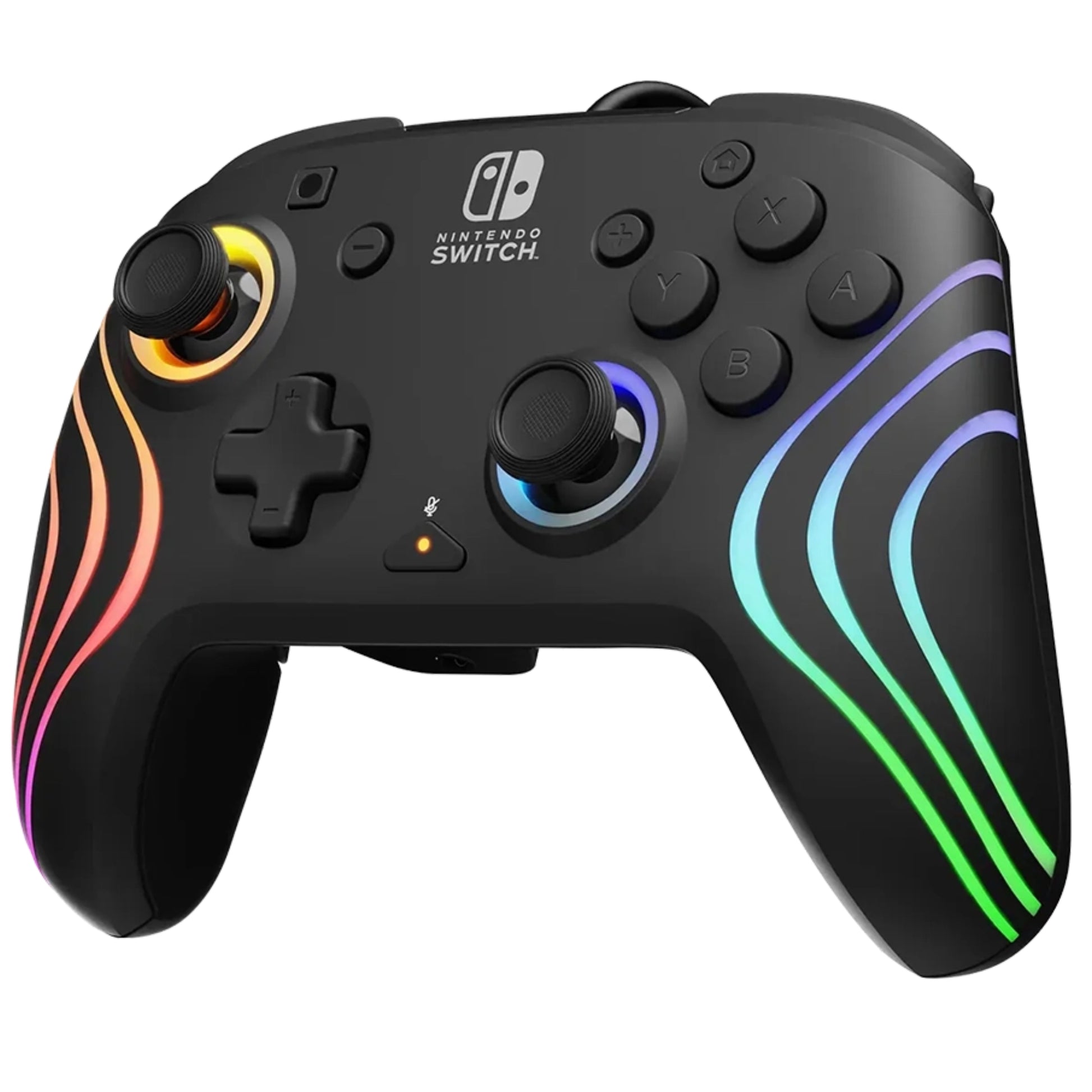 בקר חוטי PDP Afterglow RGB Controller Nintendo שחור