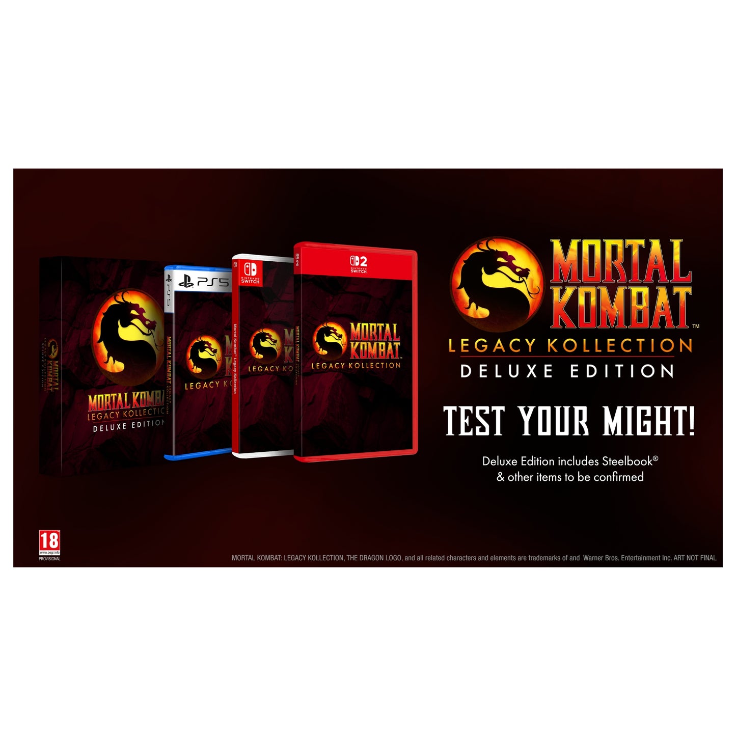 משחק Mortal Kombat Legacy Kollection Deluxe Edition PS5