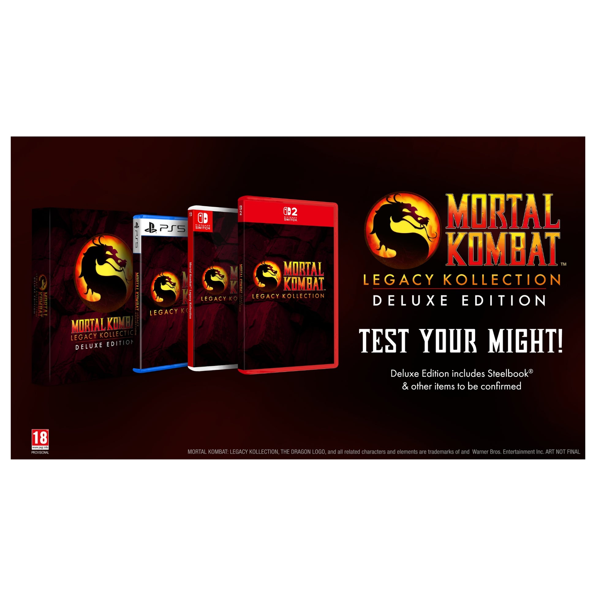 משחק Mortal Kombat Legacy Kollection Deluxe Edition PS5