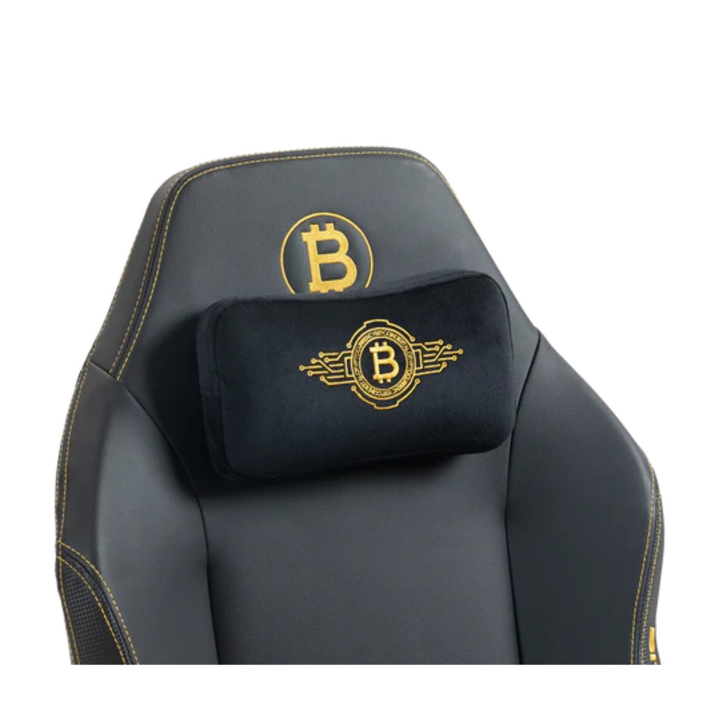 כיסא גיימינג דמוי עור Dragon Alpine Bitcoin