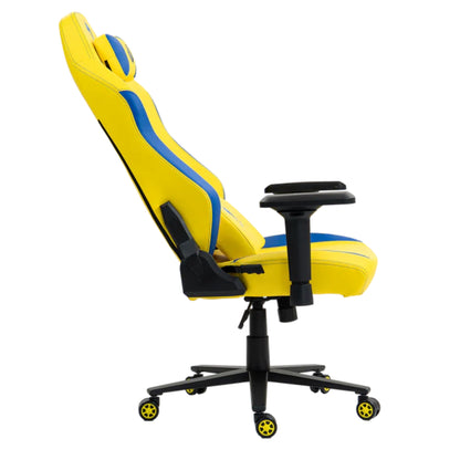 כיסא גיימינג דמוי עור מכבי תל אביב Dragon Alpine
