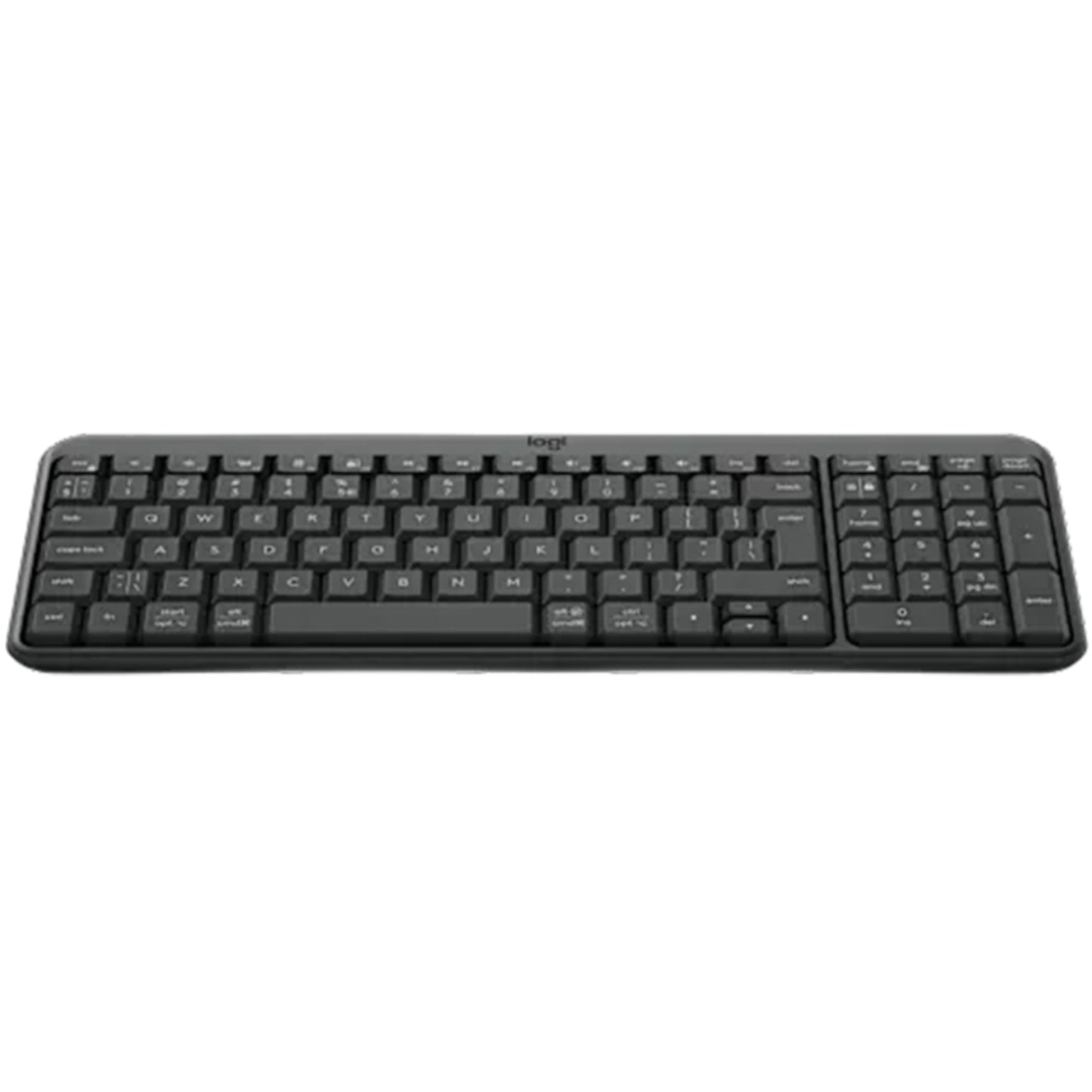 מקלדת אלחוטית Logitech K250 Graphite Heb 2.4ghz/bt
