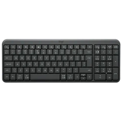 מקלדת אלחוטית Logitech K250 Graphite Heb 2.4ghz/bt