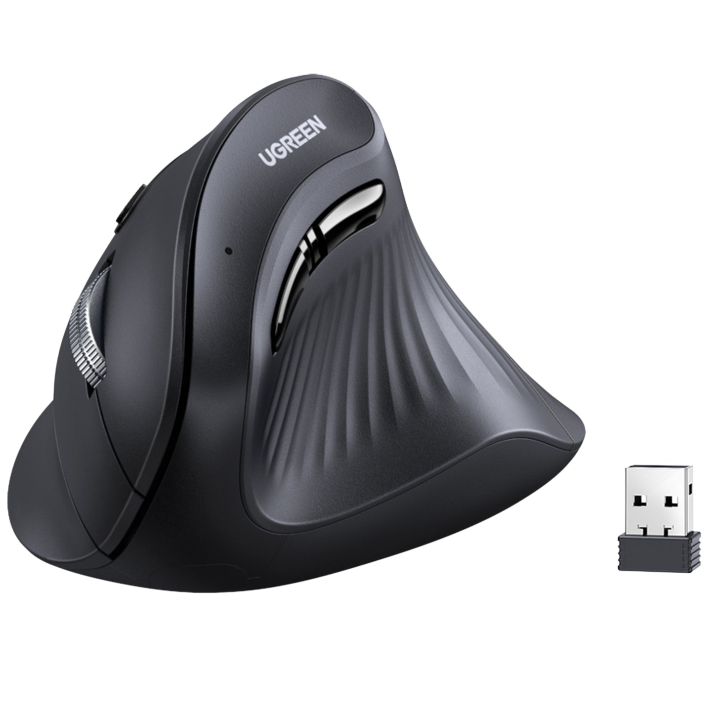 Ugreen Wireless Vertical Mouse עכבר אלחוטי ארגונומי