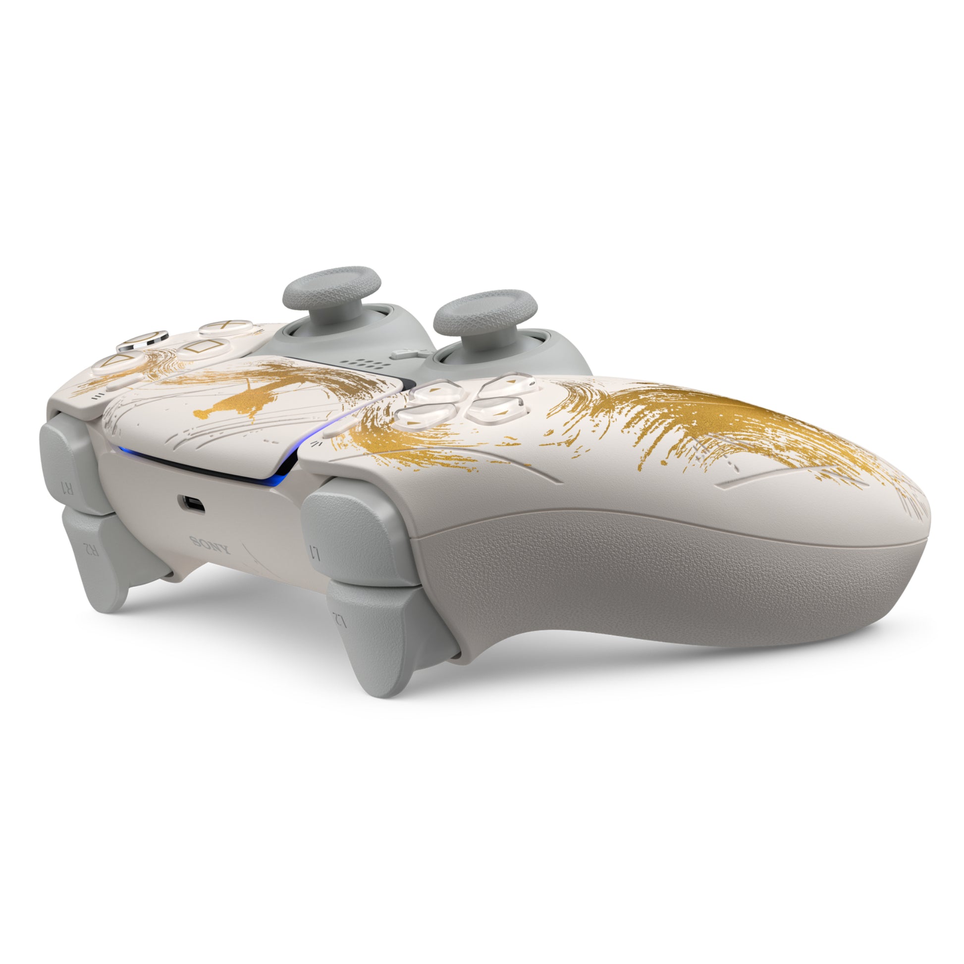 הרשמי PlayStation 5 בקר במהדורת זהב מוגבלת Ghost of Yōtei
