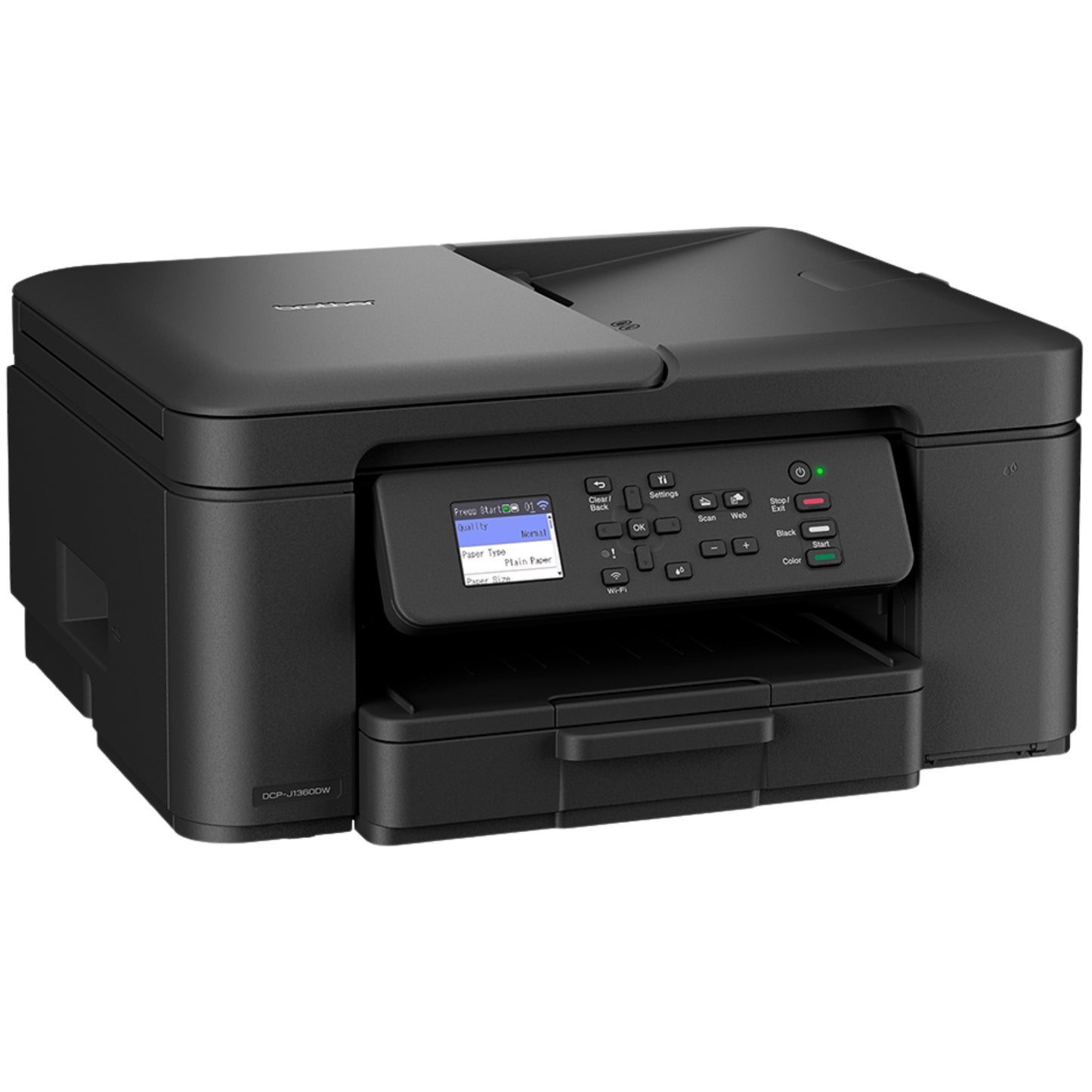 מדפסת דיו משולבת אלחוטית דופלקס ופידר Brother DCP-J1360DW