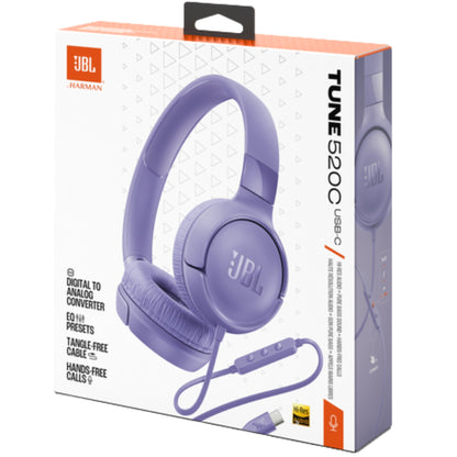 אוזניות קשת Type-C  JBL Tune T520