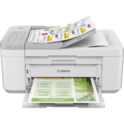 מדפסת דיו משולבת אלחוטית Canon Pixma TR4756I לבן