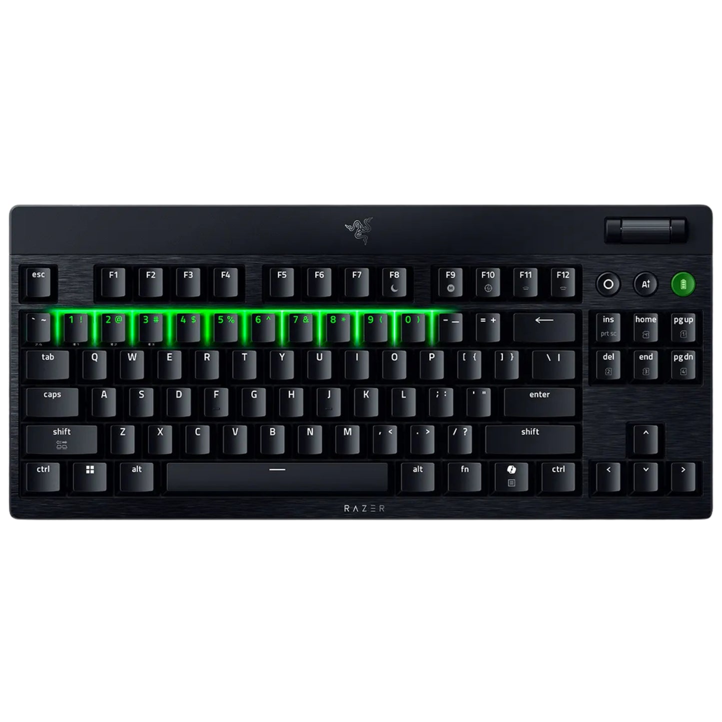 מקלדת גיימינג אלחוטית .Razer Blackwidow V4 TKL Hyperspeed Y.S