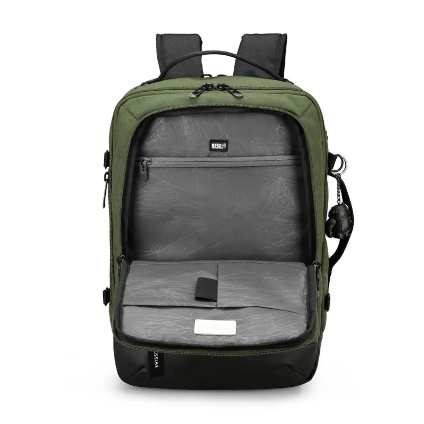 תיק גב למחשב 16" Large Berg Swiss Digital ירוק