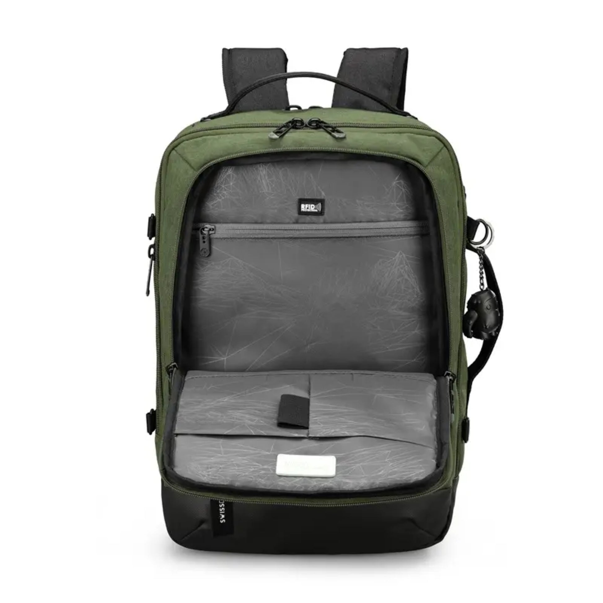 תיק גב למחשב 16" Large Berg Swiss Digital ירוק