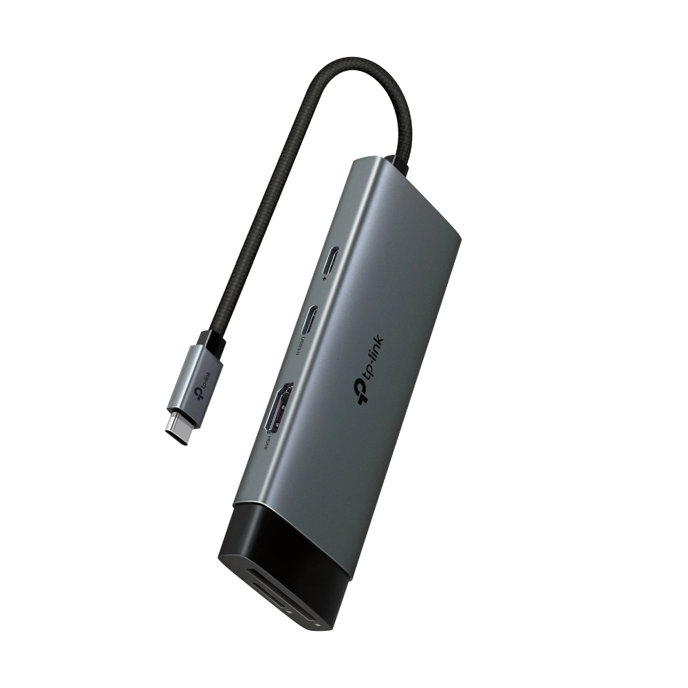 רכזת USB-C מתקדמת UH7020C USB Type-C 7-in-1
