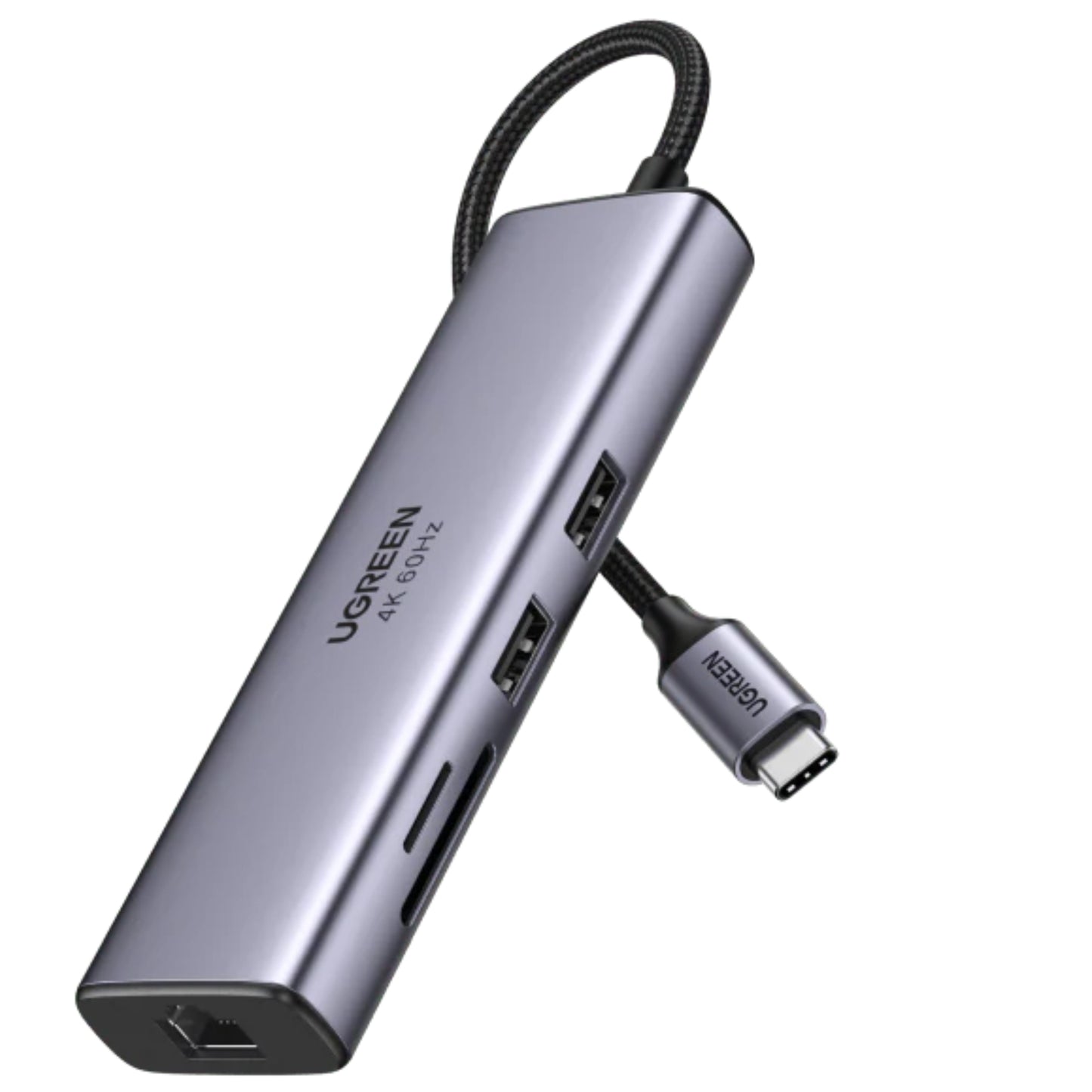 מפצל to USB-A USB-C Ugreen 1 in 7