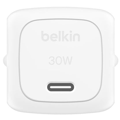 מטען קיר קומפקטי 30W USB-C כולל כבל 1מטר Belkin