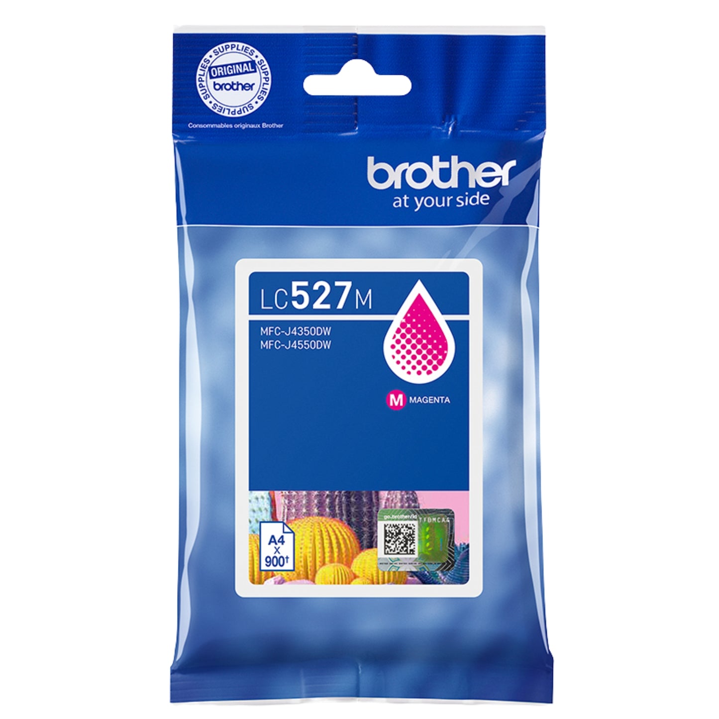 ראש דיו מג'נטה מקורי 900 דף Brother LC-527M