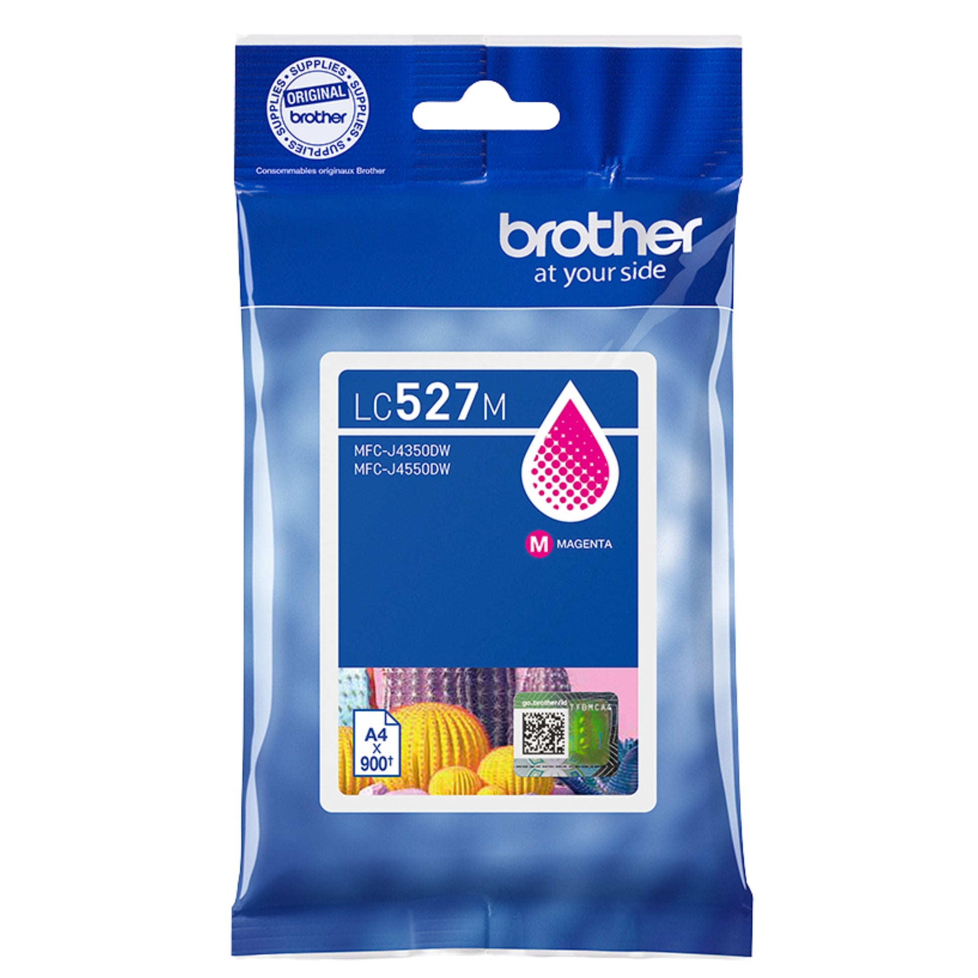 ראש דיו מג'נטה מקורי 900 דף Brother LC-527M