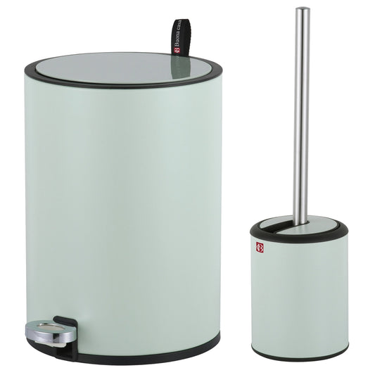 סט שירותים פח ומברשת Buona Casa Naples 5L