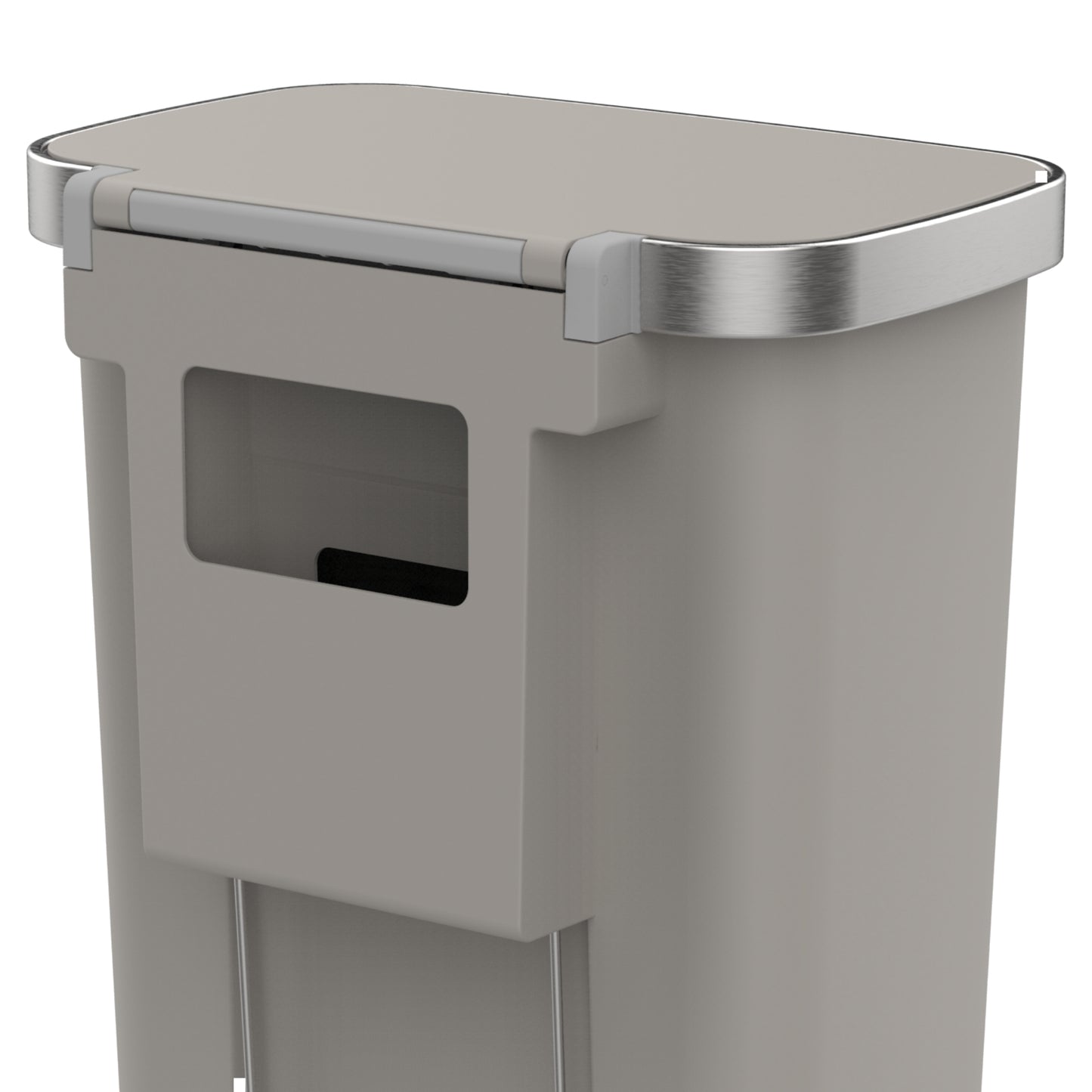 פח דוושה פלסטיק Buona Casa Vicenza 50L