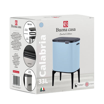 פח לחיצה עם רגליים Buona Casa Calabria 33L