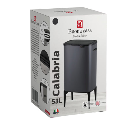 פח לחיצה עם רגליים Buona Casa Calabria 53L