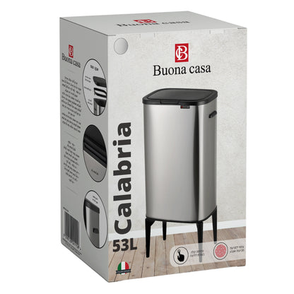 פח לחיצה עם רגליים Buona Casa Calabria 53L