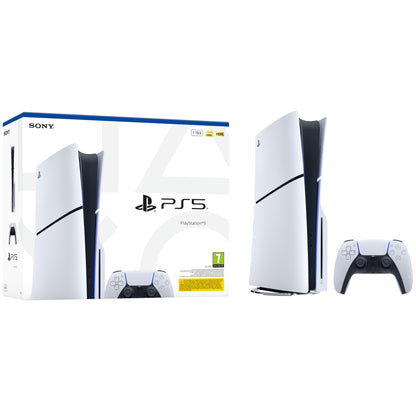 קונסולה Sony PS5 Blu Ray Slim 1TB New