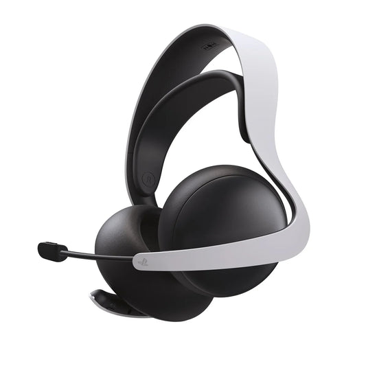 אוזניות קשת גיימינג אלחוטיות לבן Playstation Pulse Elite