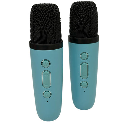 סט קריוקי רמקול ו-2 מיקרופונים אלחוטיים Loopy מעורב צבעים