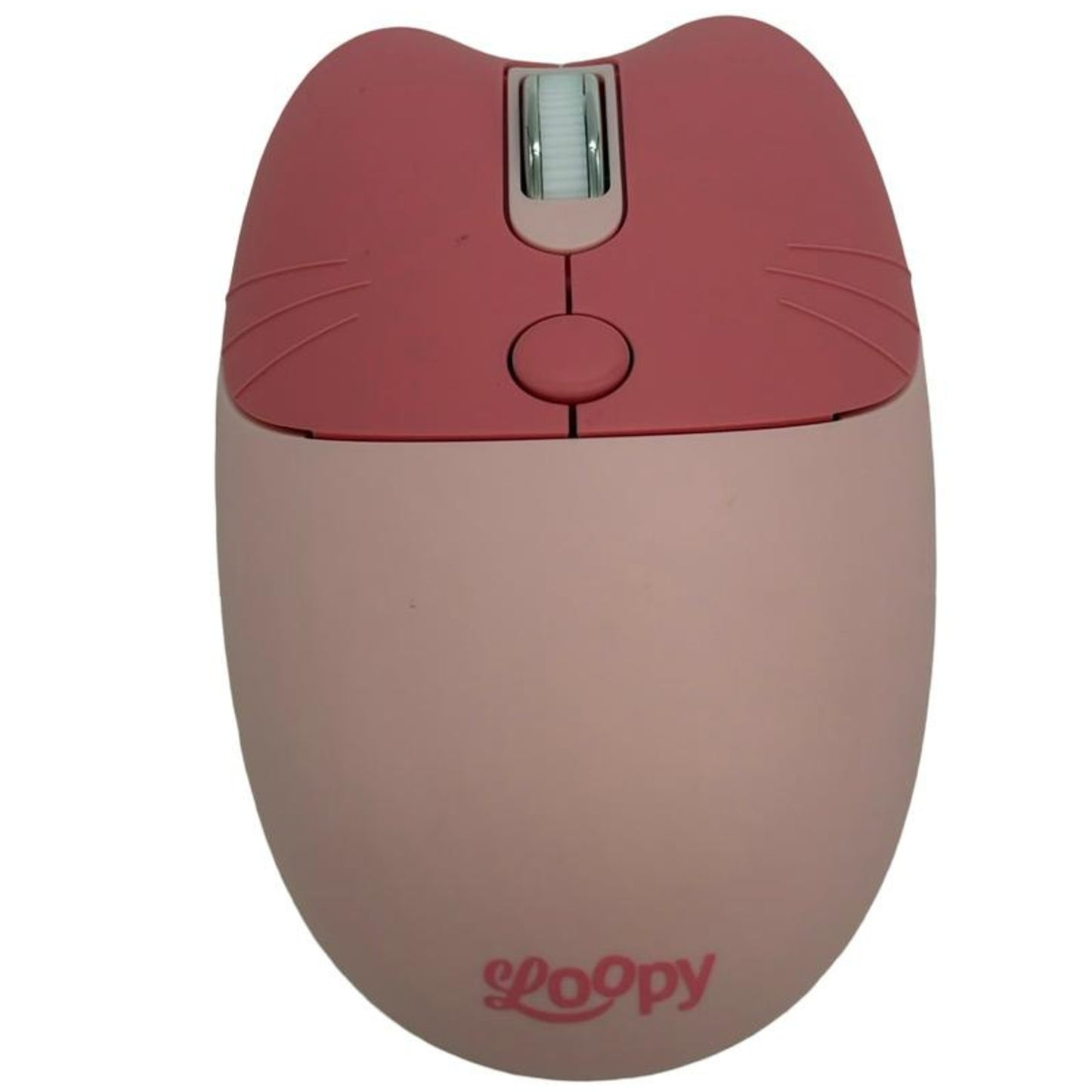 סט מקלדת ועכבר אלחוטיים בצורת חתול  Loopy