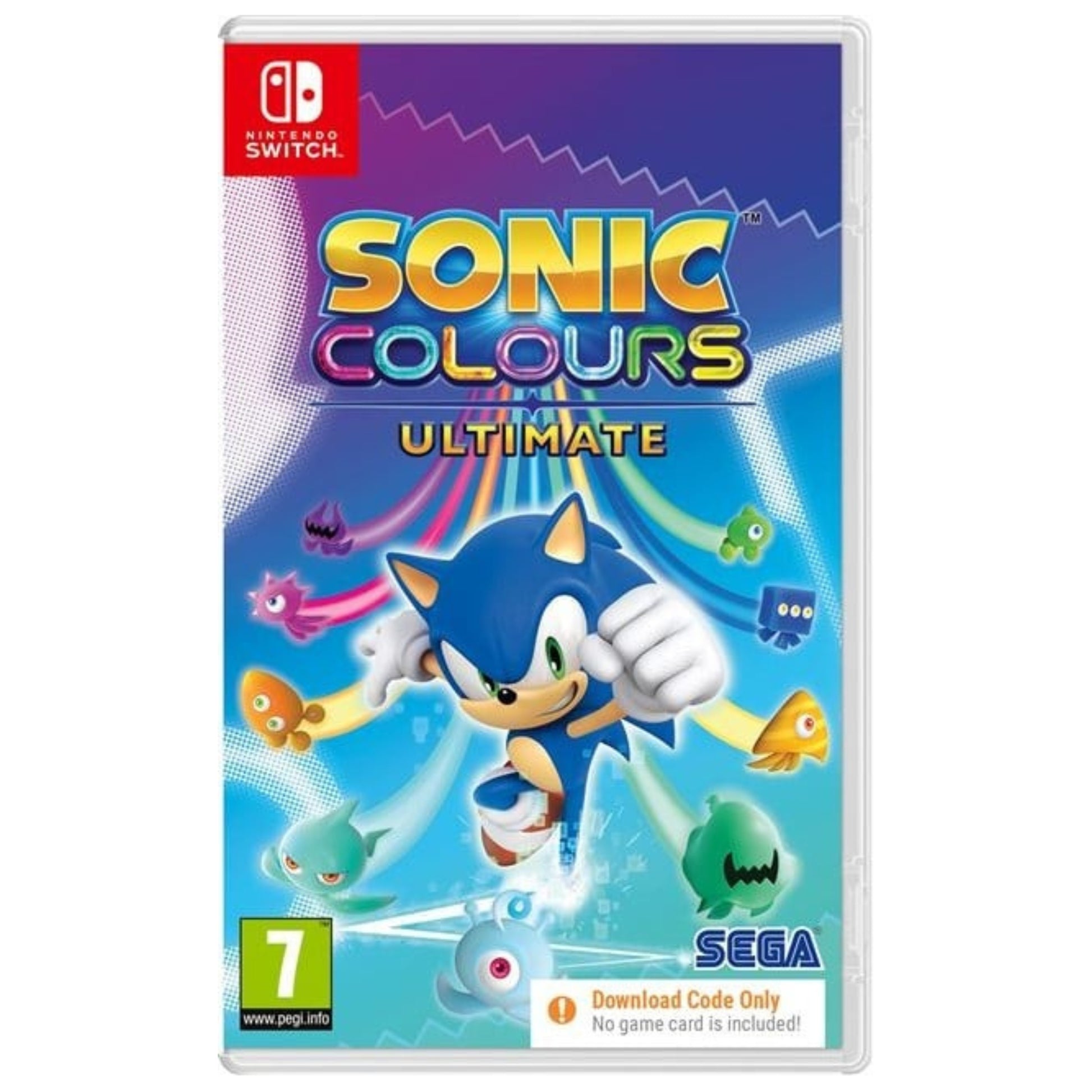משחק Sonic Colours Code In Box Nintendo Switch