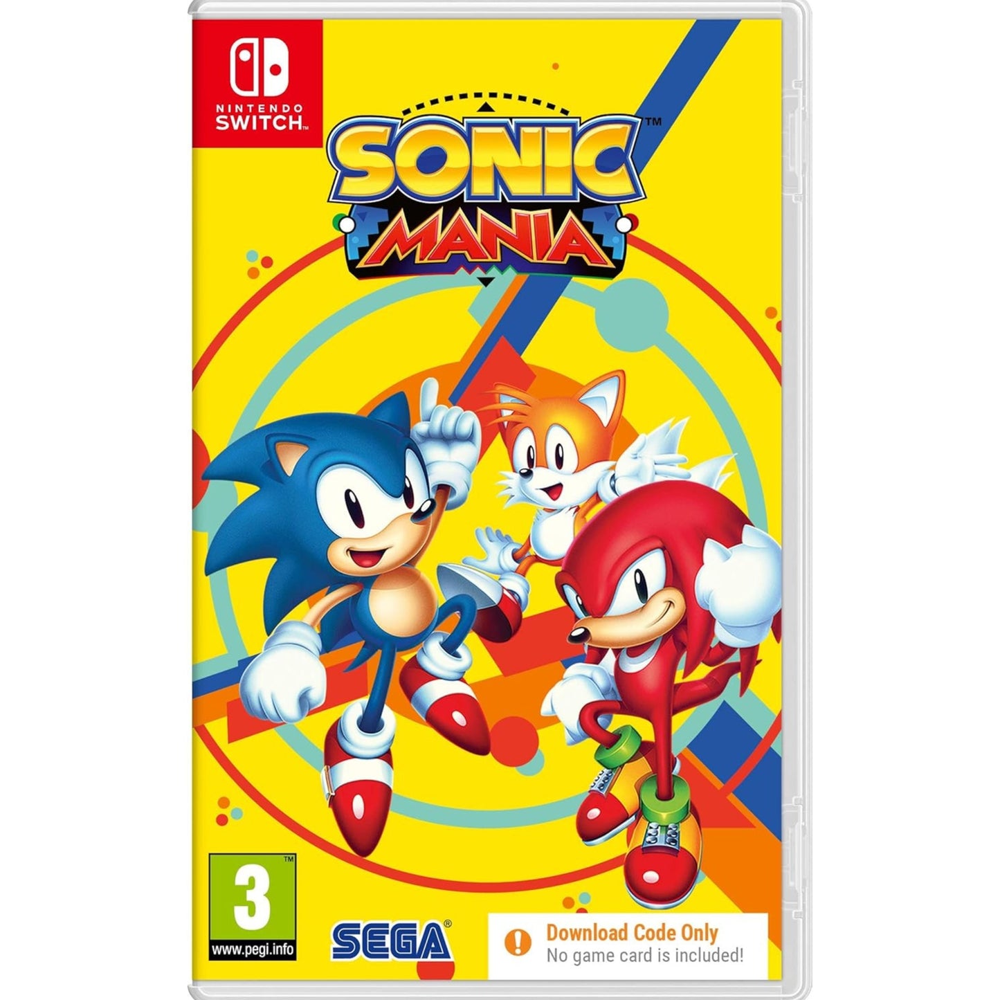 משחק Sonic Mania Plus Code In Box Nintendo Switch