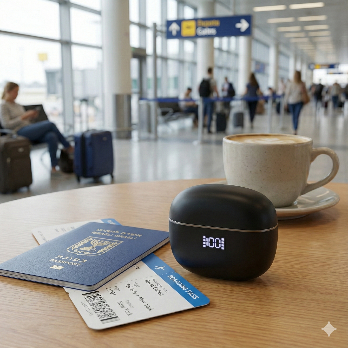 אוזניות תרגום בזמן אמת אלחוטיות Hypnotize ANC+ENC