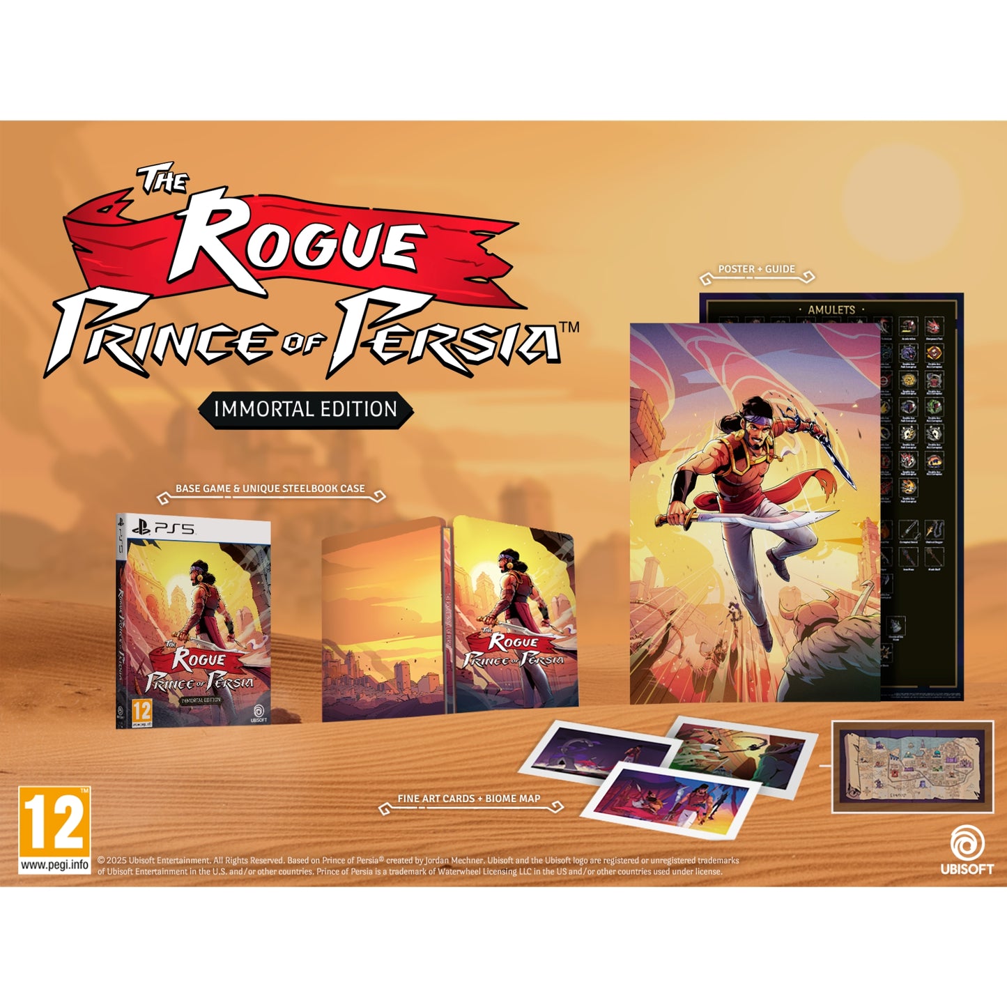 משחק Nintendo Switch 2 The Rogue Prince Of Persia Immortal Edition
