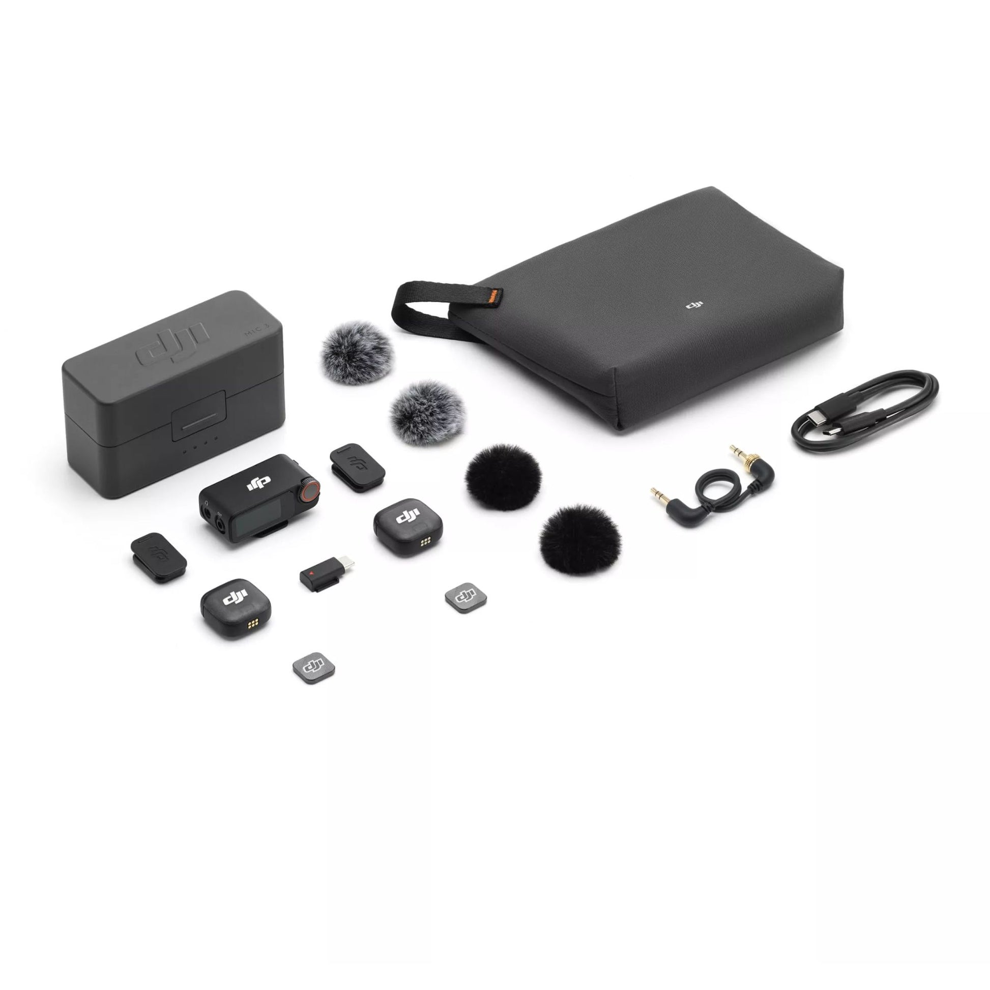 מיקרופון אלחוטי Dji Mic 3 זוגי