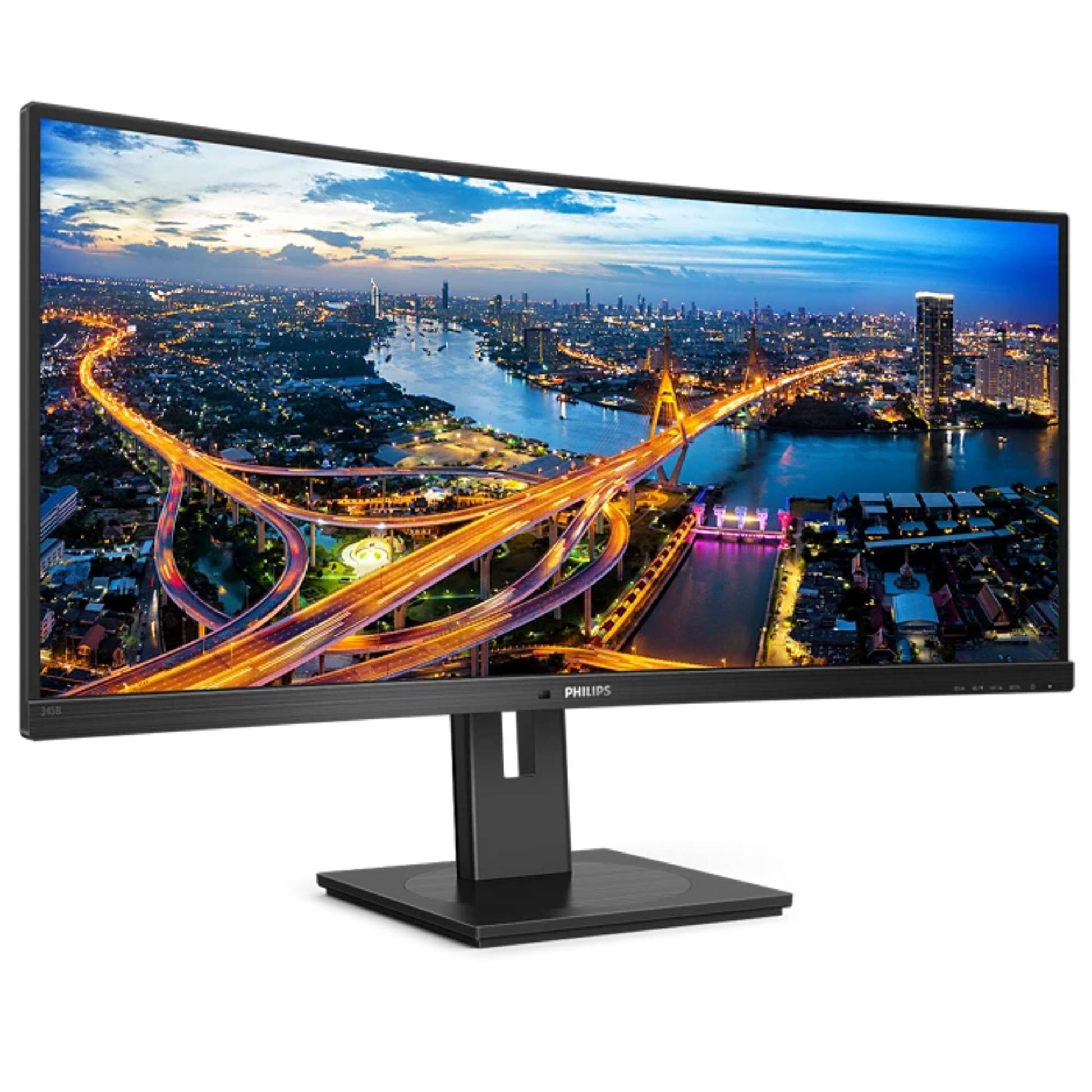 מסך מחשב קעור אולטרה רחב 34" Philips 345B1C