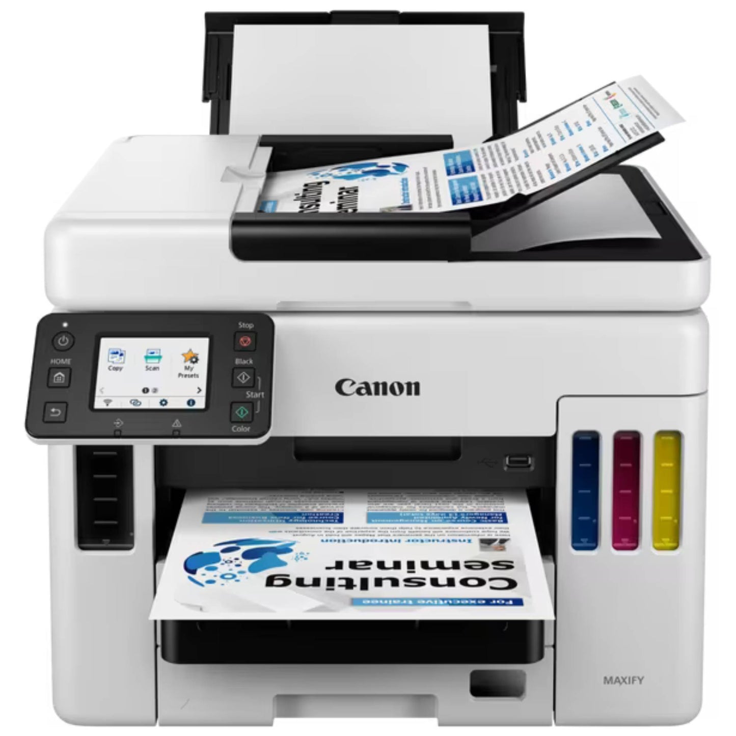 מדפסת משולבת אלחוטית Canon MAXIFY GX7040